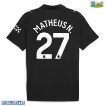 Manchester City Matheus Nunes #27 Bortedrakt 2025-26 Kortermet